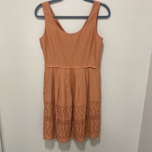 J Crew delaney eyelet dress size 4 great condition